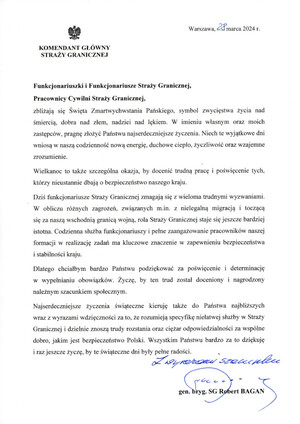 yczenia KGSG 
