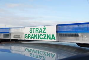 Napis Straż Graniczna. Fot. MOSG Napis Straż Graniczna. Fot. MOSG