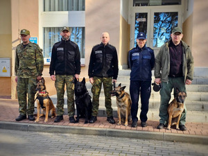 Szkolenie kynologiczne. Fot. st.chor.szt. SG M.Warot-Ossowska WKiSZ Szkolenie kynologiczne. Fot. st.chor.szt. SG M.Warot-Ossowska WKiSZ