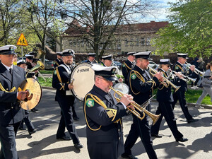 Orkiestra MOSG przemaszerowała ulicami Gdańska. Fot. MOSG Orkiestra MOSG przemaszerowała ulicami Gdańska. Fot. MOSG