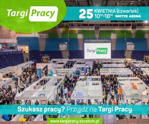 Plakat organizatora targów pracy. Plakat organizatora targów pracy.