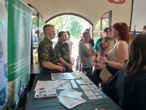 Promowali formację i nabór do służby. Fot. MOSG Promowali formację i nabór do służby. Fot. MOSG