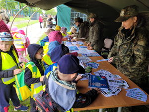 Promowali formację i nabór do służby. Fot. MOSG Promowali formację i nabór do służby. Fot. MOSG