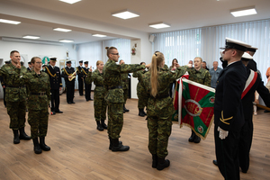Ślubowanie nowych funkcjonariuszy w MOSG. Fot. P. Kurasz Ślubowanie nowych funkcjonariuszy w MOSG. Fot. P. Kurasz