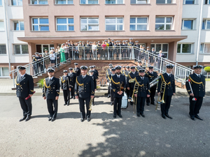 Uroczystość pożegnania ze służbą kapelmistrza Orkiestry MOSG. Fot. Piotr Kurasz Uroczystość pożegnania ze służbą kapelmistrza Orkiestry MOSG. Fot. Piotr Kurasz