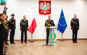 Uroczystość pożegnania ze służbą kapelmistrza Orkiestry MOSG. Fot. Piotr Kurasz Uroczystość pożegnania ze służbą kapelmistrza Orkiestry MOSG. Fot. Piotr Kurasz