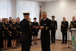 Uroczystość pożegnania ze służbą kapelmistrza Orkiestry MOSG. Fot. Piotr Kurasz Uroczystość pożegnania ze służbą kapelmistrza Orkiestry MOSG. Fot. Piotr Kurasz