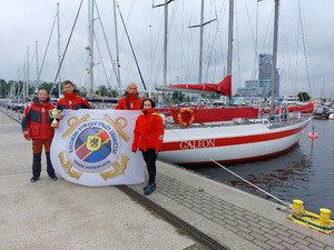Załoga jachtu Galeon. Fot. KDSG Załoga jachtu Galeon. Fot. KDSG