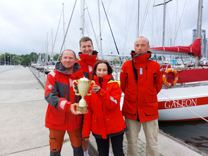 Załoga jachtu Galeon. Fot. KDSG Załoga jachtu Galeon. Fot. KDSG