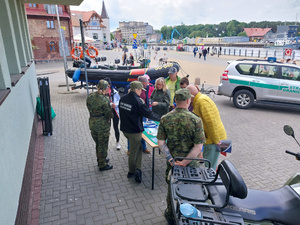 Promowali formację i nabór do służby. Fot. MOSG Promowali formację i nabór do służby. Fot. MOSG