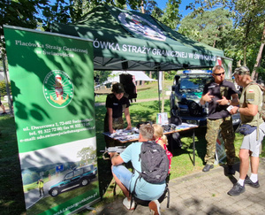 Promowali formację i nabór do służby. Fot. MOSG Promowali formację i nabór do służby. Fot. MOSG