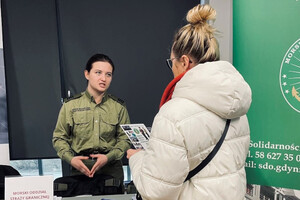 Promowali formację i nabór do służby. Fot. MOSG Promowali formację i nabór do służby. Fot. MOSG