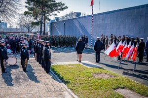 Uroczystość ślubowania w Komendzie MOSG. Fot. Ł. Zwoliński Uroczystość ślubowania w Komendzie MOSG. Fot. Ł. Zwoliński
