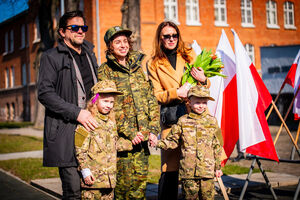 Uroczystość ślubowania w Komendzie MOSG. Fot. Ł. Zwoliński Uroczystość ślubowania w Komendzie MOSG. Fot. Ł. Zwoliński