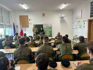 Promowali formację i nabór do służby. Fot. MOSG Promowali formację i nabór do służby. Fot. MOSG