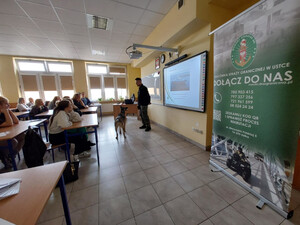 Promowali formację i nabór do służby. Fot. MOSG Promowali formację i nabór do służby. Fot. MOSG