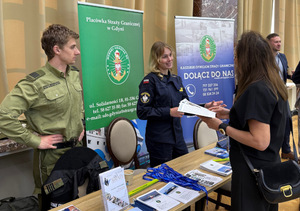 Promowali formację i nabór do służby. Fot. MOSG Promowali formację i nabór do służby. Fot. MOSG
