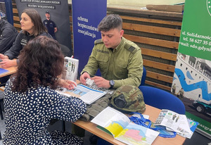 Promowali formację i nabór do służby. Fot. MOSG Promowali formację i nabór do służby. Fot. MOSG