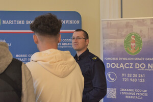 Promowali formację i nabór do służby. Fot. MOSG Promowali formację i nabór do służby. Fot. MOSG