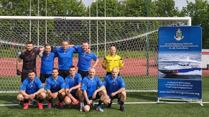 XII Mistrzostwa Morskiego Oddziału Straży Granicznej w Piłce Nożnej. Fot. Michał Kirszling COS Cetniewo XII Mistrzostwa Morskiego Oddziału Straży Granicznej w Piłce Nożnej. Fot. Michał Kirszling COS Cetniewo