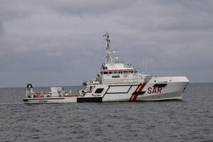 Ćwiczyli zwalczanie rozlewów ropopochodnych. Fot. MOSG Ćwiczyli zwalczanie rozlewów ropopochodnych. Fot. MOSG