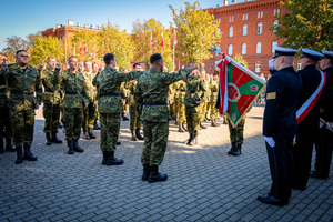 Ślubowanie nowych funkcjonariuszy w MOSG. Fot. Ł. Zwoliński Ślubowanie nowych funkcjonariuszy w MOSG. Fot. Ł. Zwoliński