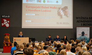 Konferencja nt. handlu ludźmi. Fot. KWP w Gdańsku i WSAiB Konferencja nt. handlu ludźmi. Fot. KWP w Gdańsku i WSAiB