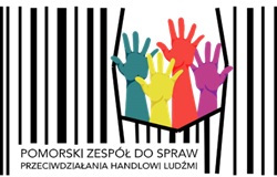 Logo Pomorskiego Wojewódzkiego Zespołu do Spraw Przeciwdziałania Handlowi Ludźmi 
