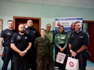 Honorowo oddali krew w Szczecinie. Fot. MOSG Honorowo oddali krew w Szczecinie. Fot. MOSG