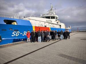 Funkcjonariusze MOSG promujący służbę. Fot. MOSG Funkcjonariusze MOSG promujący służbę. Fot. MOSG