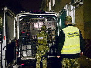 Funkcjonariusze Straży Granicznej. Fot. MOSG Funkcjonariusze Straży Granicznej. Fot. MOSG