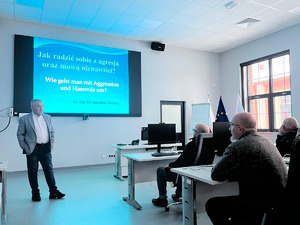 Seminarium - Jak radzić sobie z agresją i mową nienawiści. Fot. MOSG Seminarium - Jak radzić sobie z agresją i mową nienawiści. Fot. MOSG
