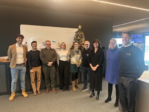 Uczestnicy wymiany szkoleniowej w Belgii Uczestnicy wymiany szkoleniowej w Belgii