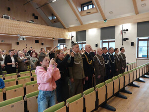 Pasowanie kadetów w Słupsku. Fot. MOSG Pasowanie kadetów w Słupsku. Fot. MOSG