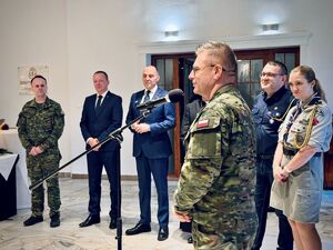 Wigilijne spotkania z funkcjonariuszami. Fot. MOSG Wigilijne spotkania z funkcjonariuszami. Fot. MOSG