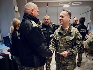 Wigilijne spotkania z funkcjonariuszami. Fot. MOSG Wigilijne spotkania z funkcjonariuszami. Fot. MOSG