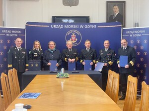 Współpraca MOSG z administracją morską Współpraca MOSG z administracją morską