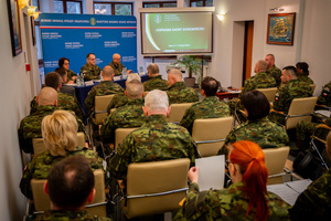 Odprawa służbowa w MOSG. Fot. Ł. Zwoliński Odprawa służbowa w MOSG. Fot. Ł. Zwoliński