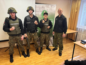 Mundurowi promują służbę w MOSG Fot. MOSG Mundurowi promują służbę w MOSG Fot. MOSG