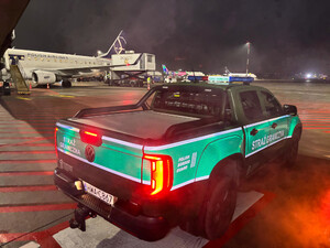 Funkcjonariusze na granicy. Fot. MOSG Funkcjonariusze na granicy. Fot. MOSG