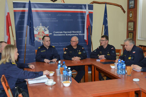 Komendant MOSG i Dowódca COM-DKM podpisują plan współdziałania. Fot. COM-DKM Komendant MOSG i Dowódca COM-DKM podpisują plan współdziałania. Fot. COM-DKM