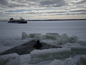 Trening ratownictwo na lodzie Trening ratownictwo na lodzie