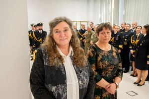 Uroczyste pożegnania w Komendzie MOSG. Fot. Ł. Zwoliński Uroczyste pożegnania w Komendzie MOSG. Fot. Ł. Zwoliński