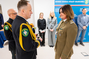 Uroczyste pożegnania w Komendzie MOSG. Fot. Ł. Zwoliński Uroczyste pożegnania w Komendzie MOSG. Fot. Ł. Zwoliński