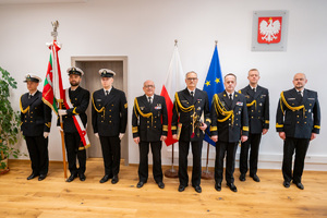 Uroczyste pożegnania w Komendzie MOSG. Fot. Ł. Zwoliński Uroczyste pożegnania w Komendzie MOSG. Fot. Ł. Zwoliński