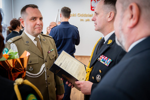 Zmiana na stanowisku Zastępcy Komendanta MOSG. Fot. Ł. Zwoliński Zmiana na stanowisku Zastępcy Komendanta MOSG. Fot. Ł. Zwoliński