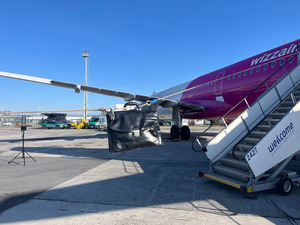 Zmagania antyterrorystyczne na gdańskim lotnisku. Fot. MOSG Zmagania antyterrorystyczne na gdańskim lotnisku. Fot. MOSG