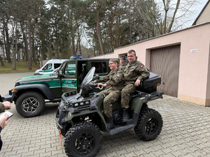 Funkcjonariusze promują służbę w MOSG Fot. MOSG Funkcjonariusze promują służbę w MOSG Fot. MOSG