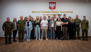 Wizyta studyjna studentów z Akademii Sztuki Wojennej w MOSG Fot. MOSG Wizyta studyjna studentów z Akademii Sztuki Wojennej w MOSG Fot. MOSG