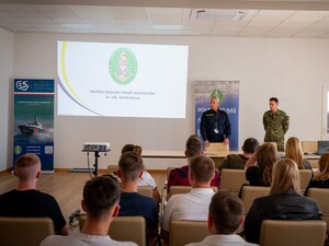 Wizyta studyjna studentów z Akademii Sztuki Wojennej w MOSG Fot. MOSG Wizyta studyjna studentów z Akademii Sztuki Wojennej w MOSG Fot. MOSG